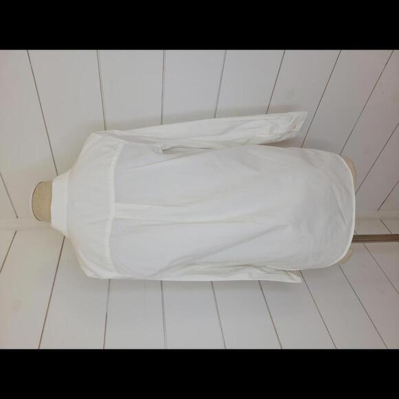 J Crew XS White pullover cotton collared tunic - Picture 2 of 4